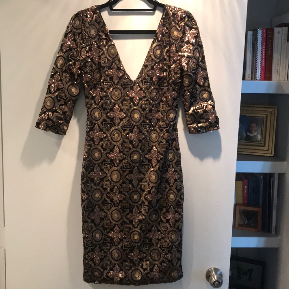 Midi Sequin Dress